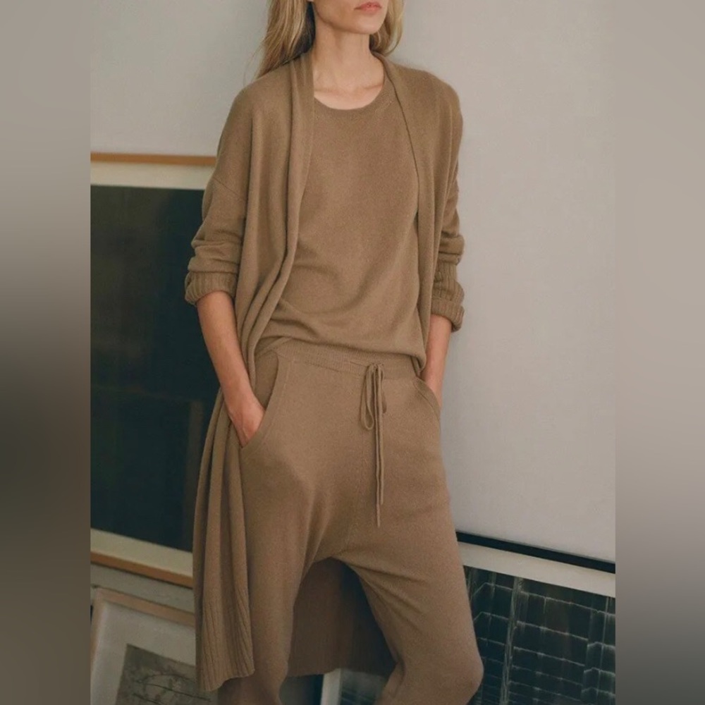 Nili Lotan 100% Cashmere Cardigan Duster O/S